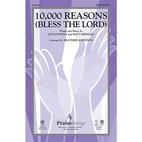 10,000 Reasons (Bless The Lord) - ChoirTrax CD